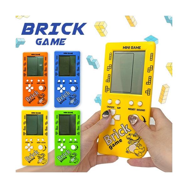 BRICK game テトリス ビッグ ゲーム機 テトリス ピンポン 3DS シューティング ゲームボーイ 8bit ゲームウォッチ ゲーム レトロゲーム 景品 粗品 携帯 液晶
