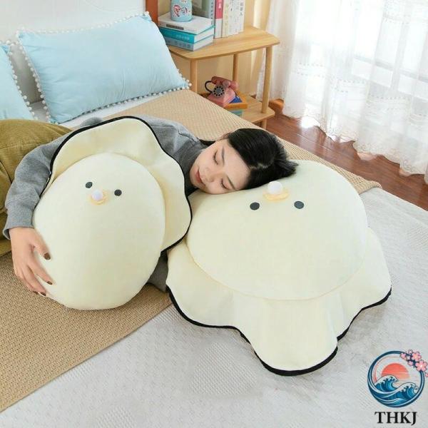 毛绒玩具 圆溜溜大眼睛系列 大号 婴儿款 生蚝 贝壳 毛绒玩具 牡蛎 生牡蛎 儿童 成人 抱枕 枕头 礼物 赠品 治愈 可爱 软萌