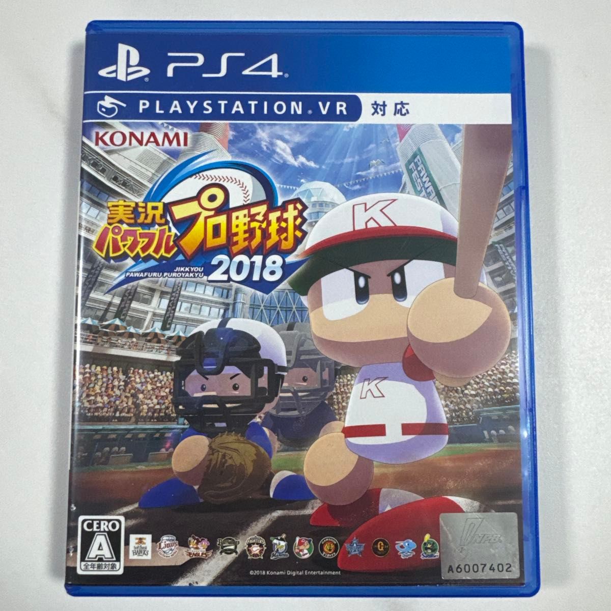 PS4 实况强力棒球2018 KONAMI 全年龄对象