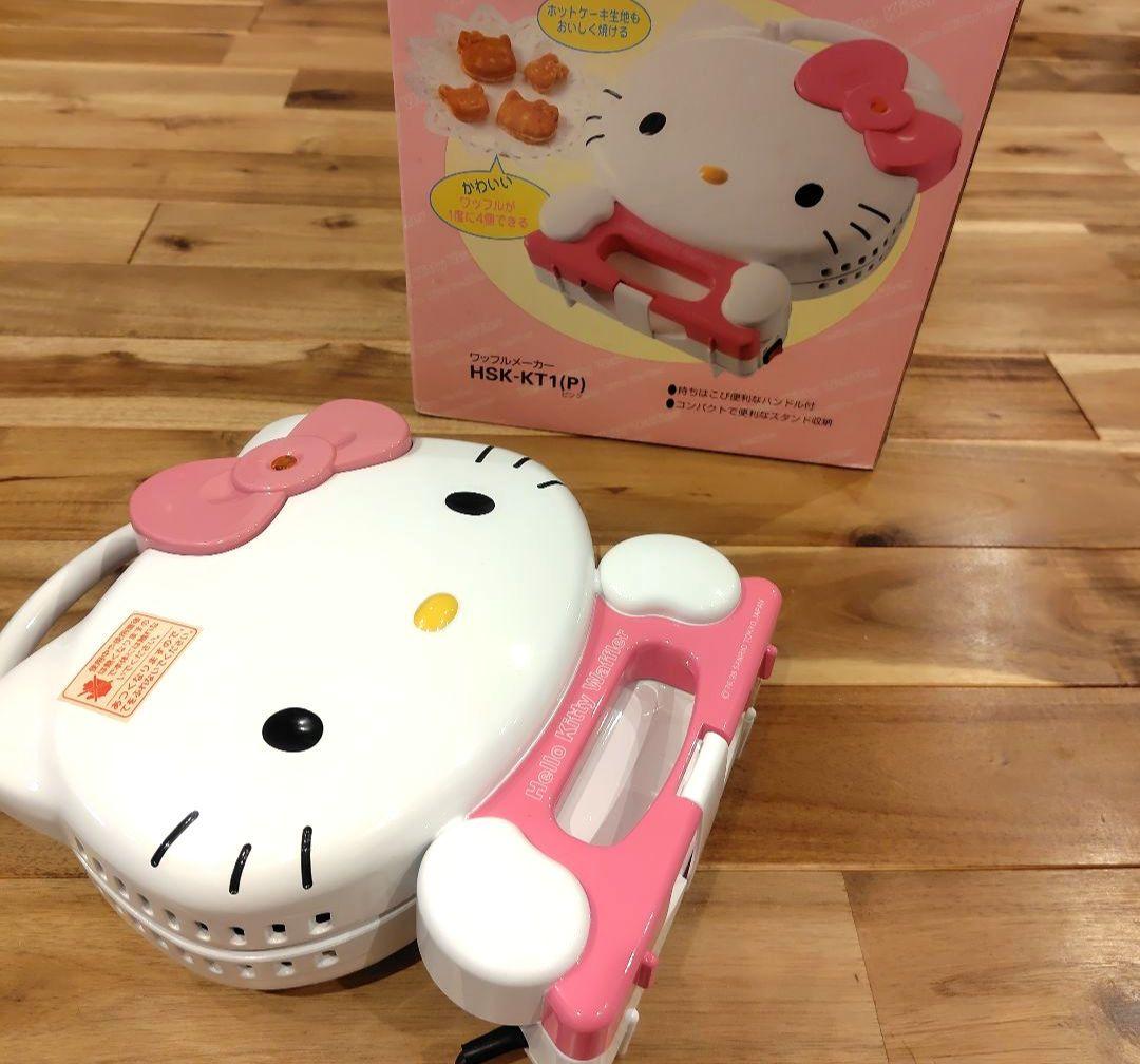 [Sanrio] Excellent Condition Rare Hello Kitty Waffle Maker Showa Retro