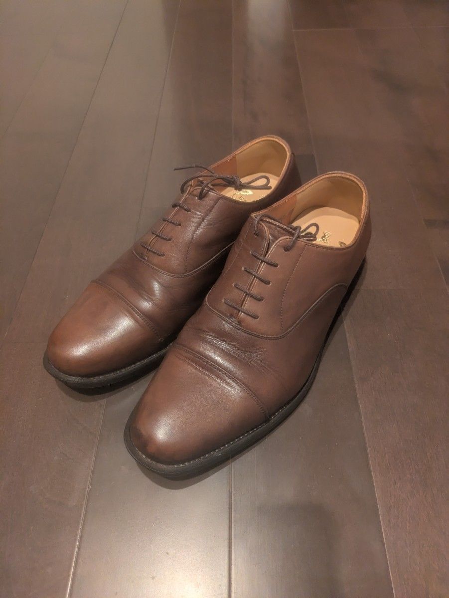 良品SCOTCH GRAIN 商务皮鞋 25.5厘米 3E 棕色