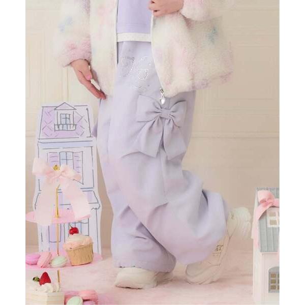 有短裤 “有没有素材 · 防水” 丝带的沙卡潘基儿童服装女孩
