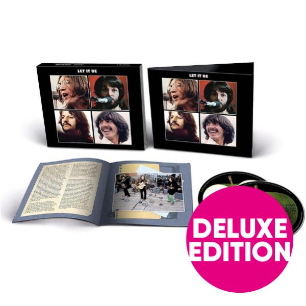 披头士CD专辑THE BEATLES LET IT BE豪华版2枚组进口盘披头士