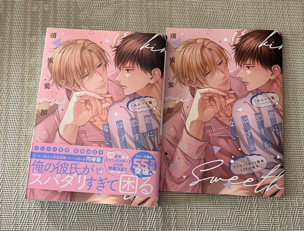 君に恋するはずがない スイート篇　須坂紫那 アニメイト小冊子付き