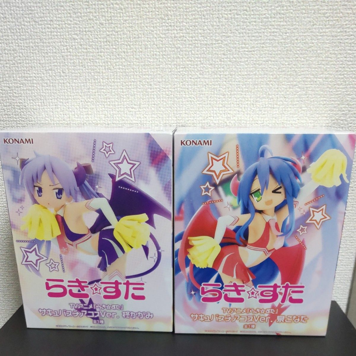 幸运星 恶魔女仆版 泉此方 柊真白 手办 2件套