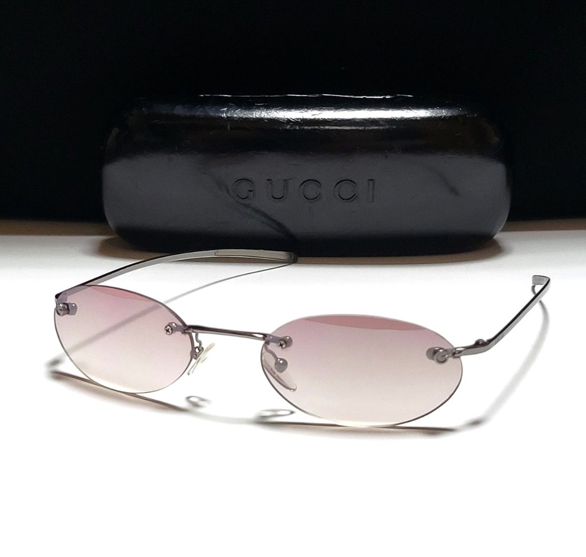 ◆GUCCI グッチ◆ リムレス サングラス GG1712/S ケース付