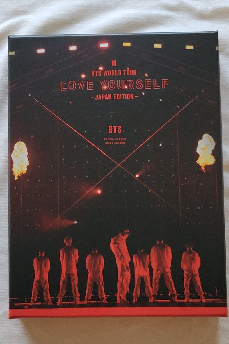 BTS WORLD TOUR LOVE YOURSELF JAPAN EDITION DVD