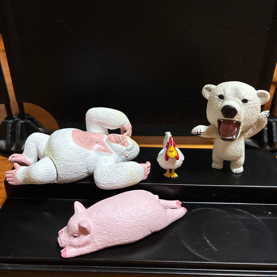Animal Miniature Figure 4-Piece Set