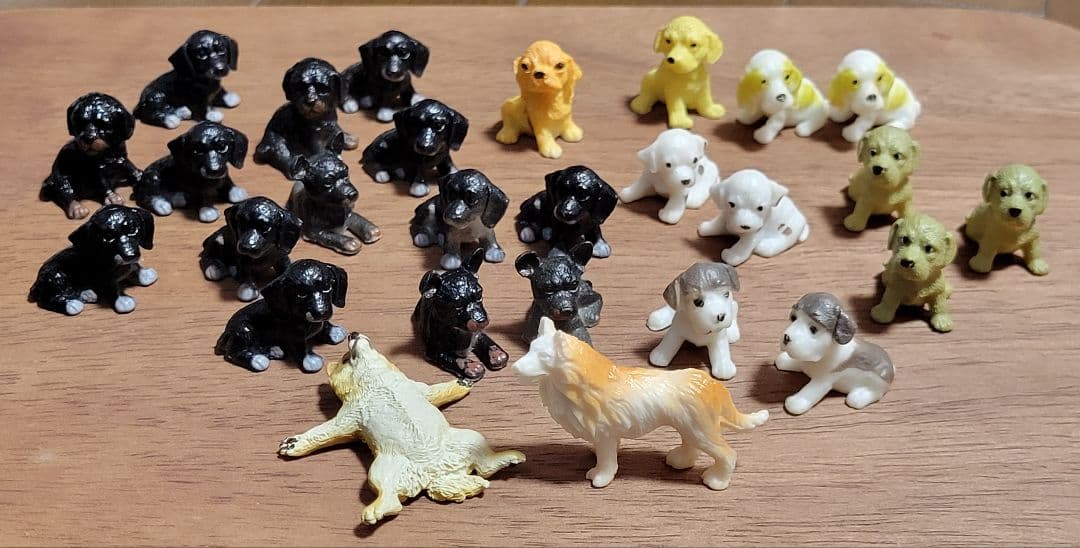 Miniature Dog Figures Bulk Set