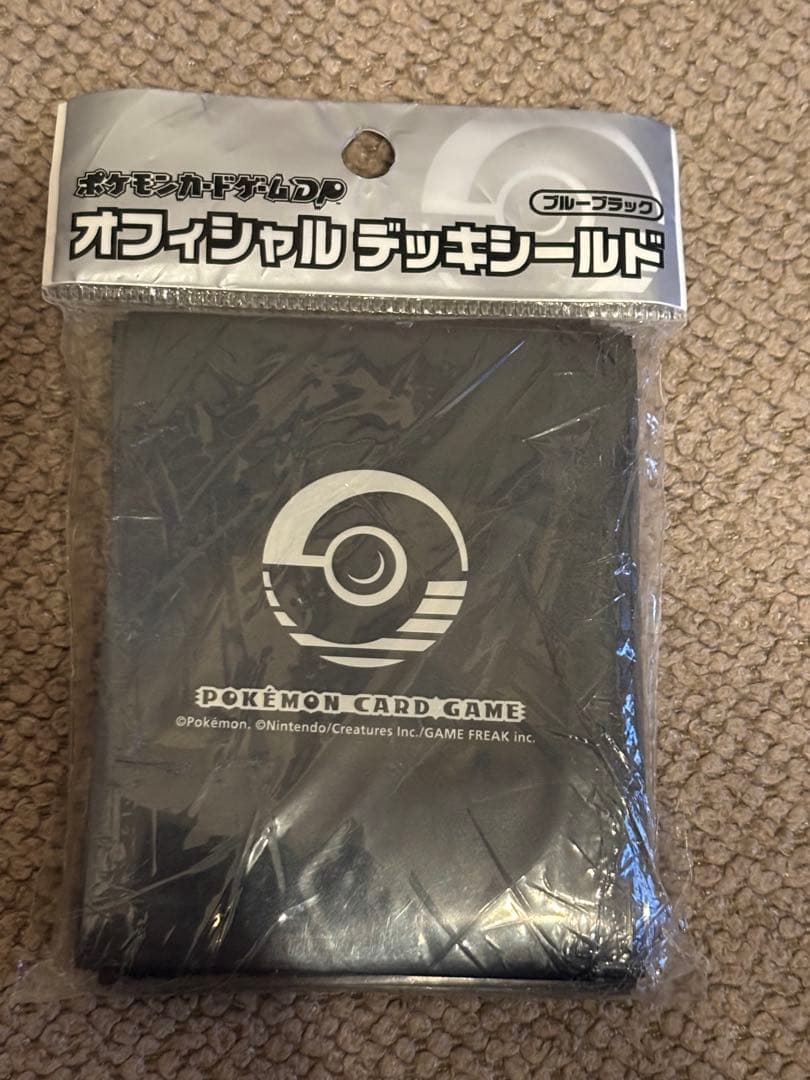 神奇宝贝卡片游戏DP官方甲板蓝黑未开封
