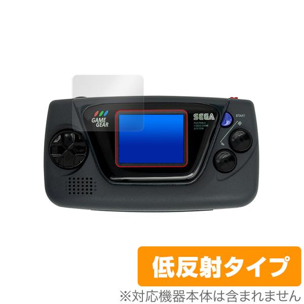 世嘉 GAMEGEAR micro 保护膜 OverLay Plus 适用于 SEGA GAME GEAR micro 游戏机 微型 防眩光 低反射 无光泽 防指纹 爆买