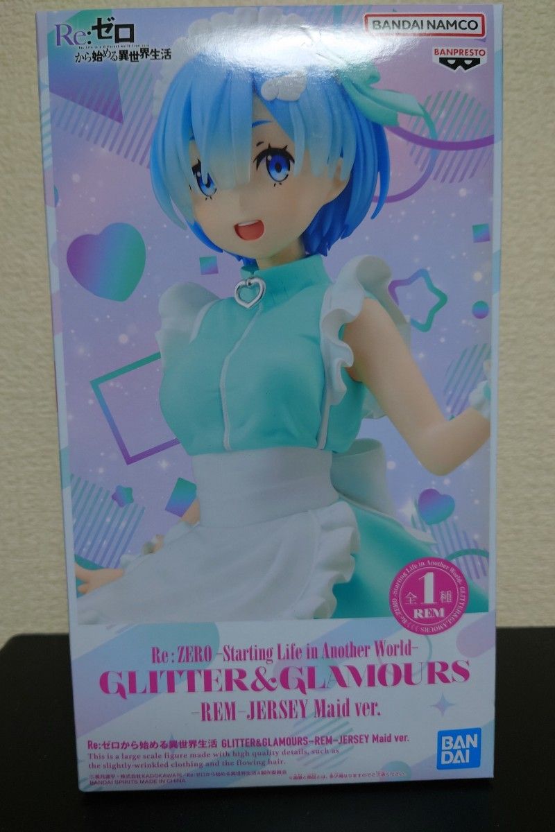 Re:从零开始的异世界生活 GLITTER&GLAMOURS 雷姆 JERSEY 女仆装 ver. BANPRESTO