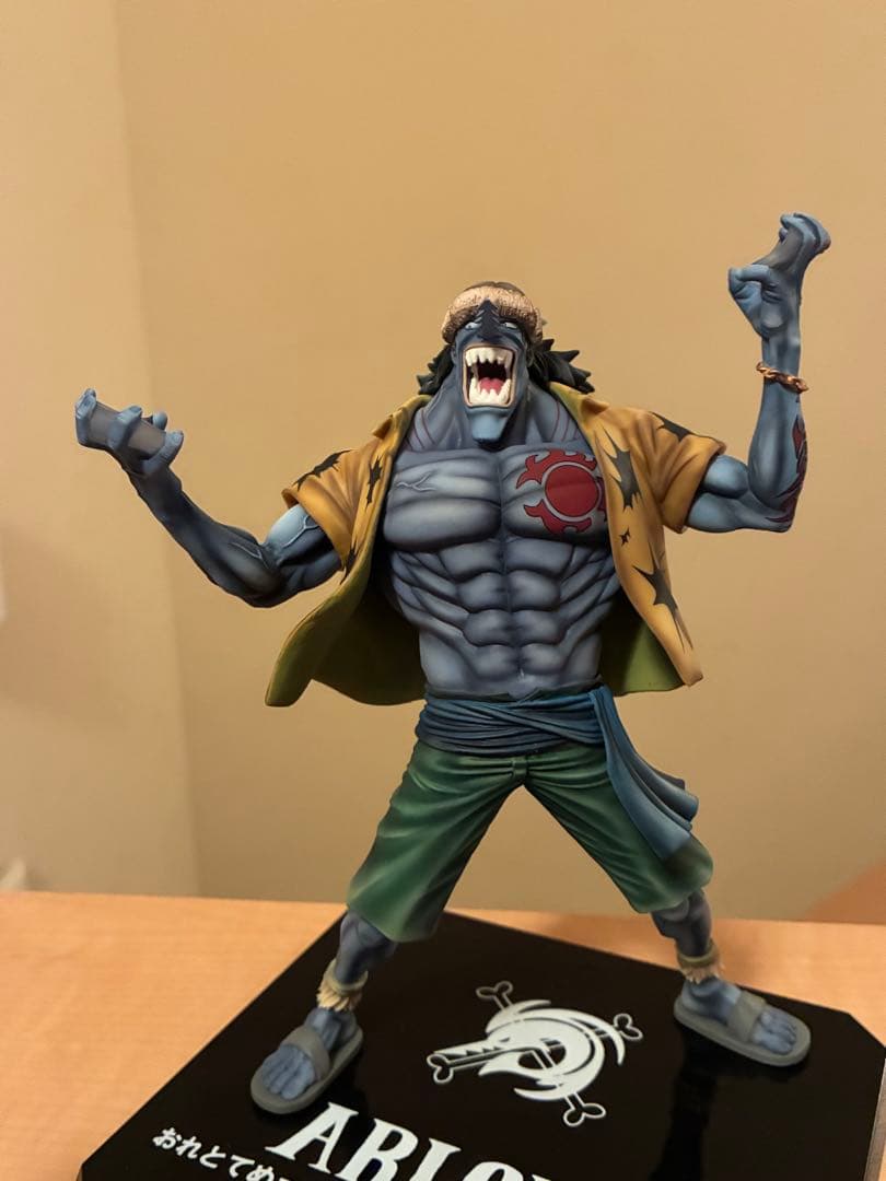 重新上色 ONE PIECE 阿龙手办 ARLONG 海贼王
