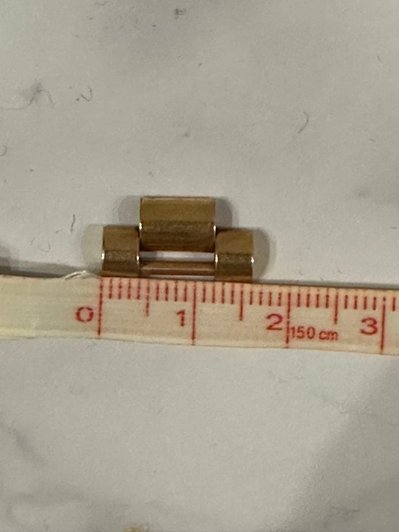 K18 18K黄金 黄金表链 链节 日历型