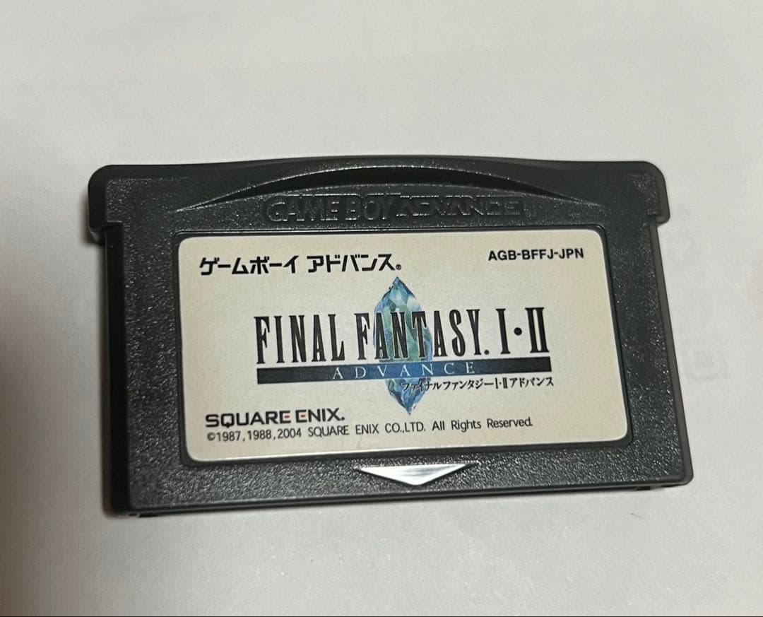 Game Boy Advance Final Fantasy 1 2