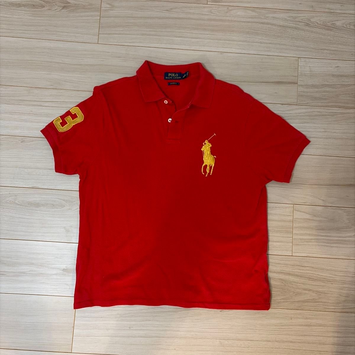 POLO RALPH LAUREN polo衫大小马编号红色