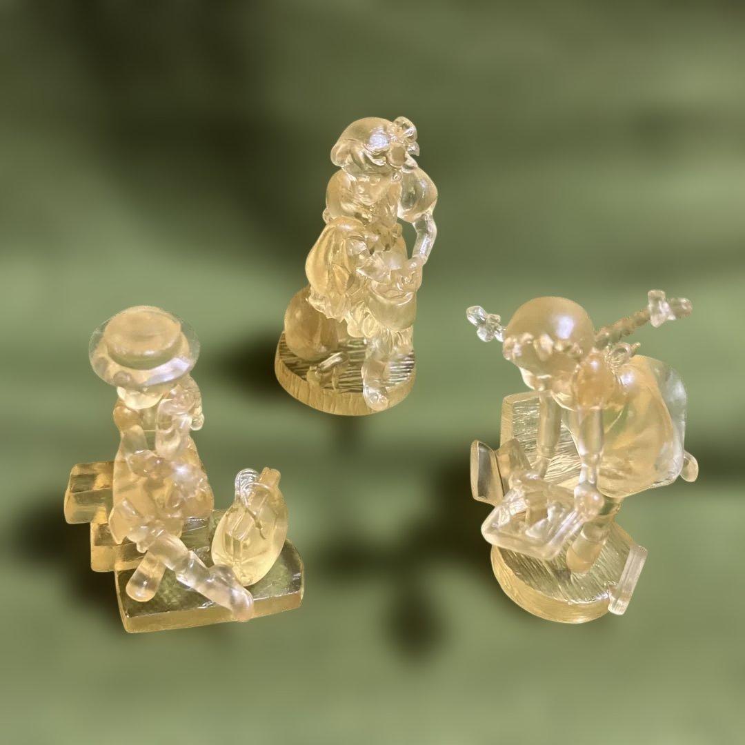 Anne of Green Gables Miniature Figure 3-Piece Set Clear Material