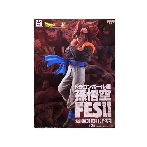 《龙珠超》孙悟空FES！！第七弹 超级赛亚人4 戈吉塔 龙珠 手办 动漫 奖品 万代 商品