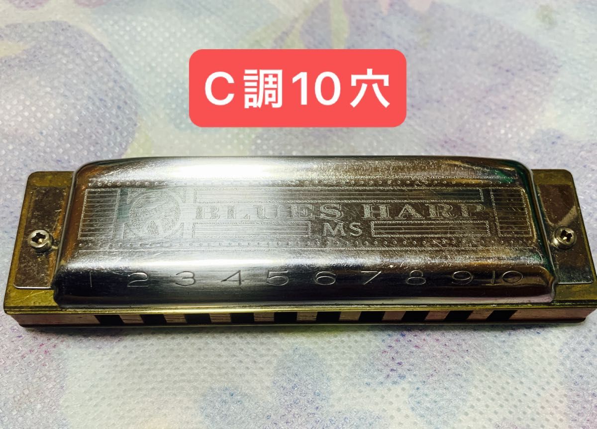 HOHNER BLUES HARP MS口琴10孔C调