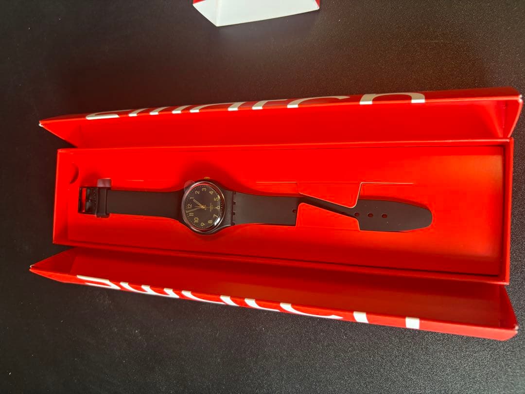Swatch Quartz Wristwatch Black