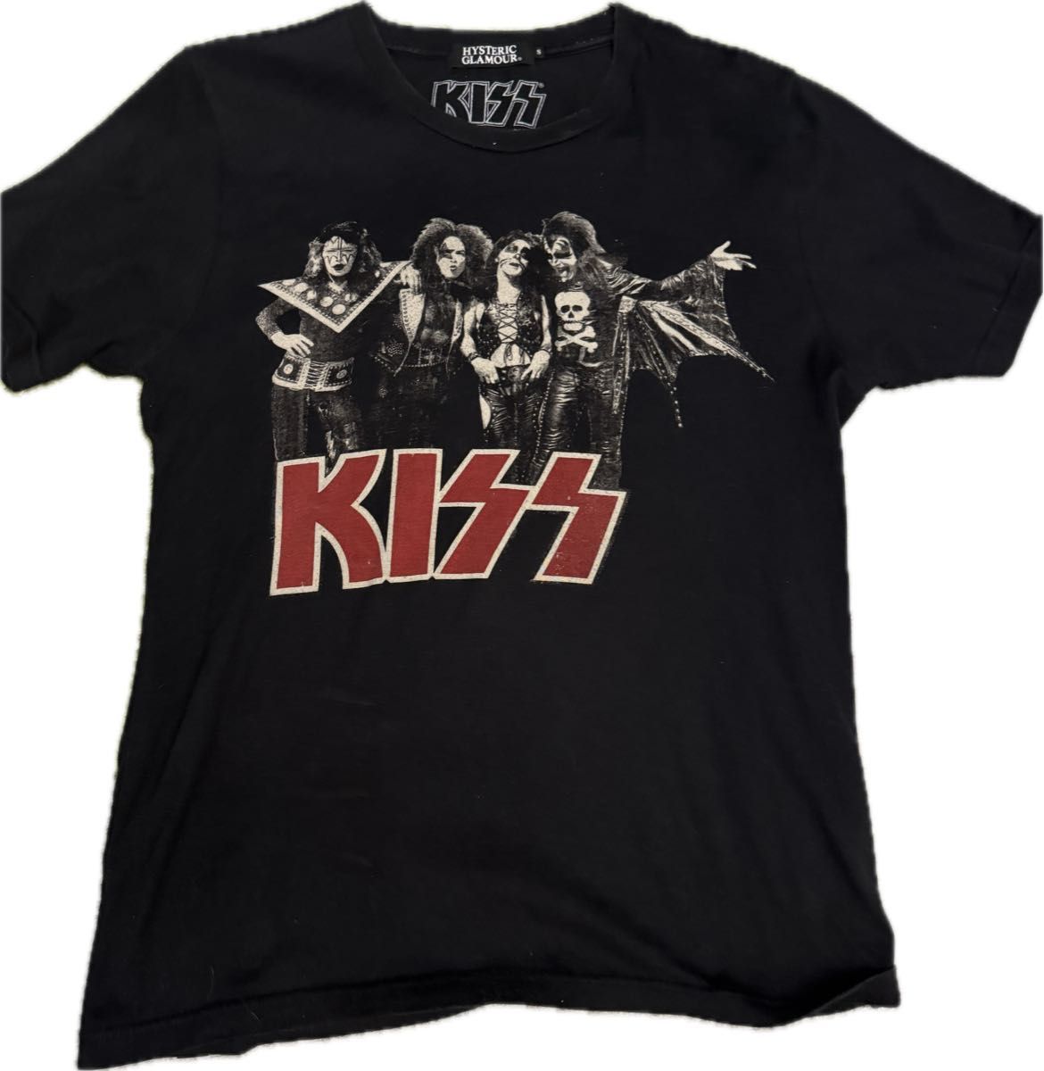【HYSTERIC GLAMOUR】KISS t恤衫S尺寸