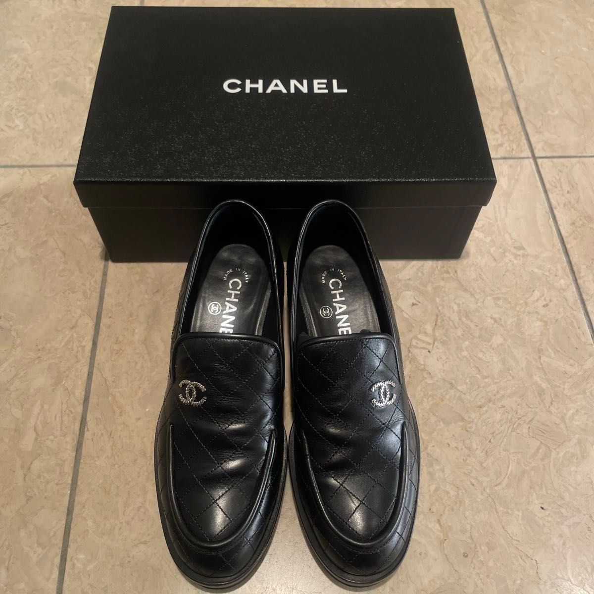 CHANEL 乐福鞋 马特拉塞 38