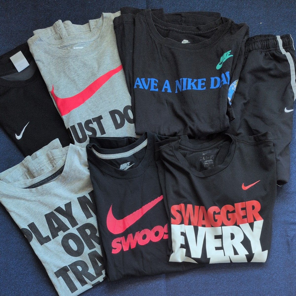 耐克 T恤 6件套 整体出售 运动服饰 swoosh