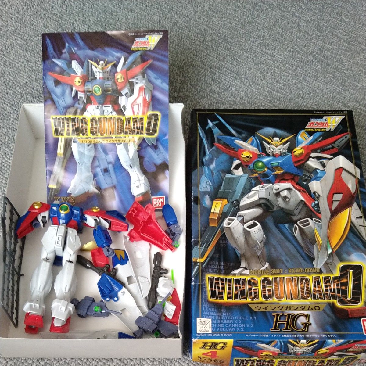 Gundam HG Wing Gundam 0 Plastic Model Gunpla Mobile Suit Gundam Bandai