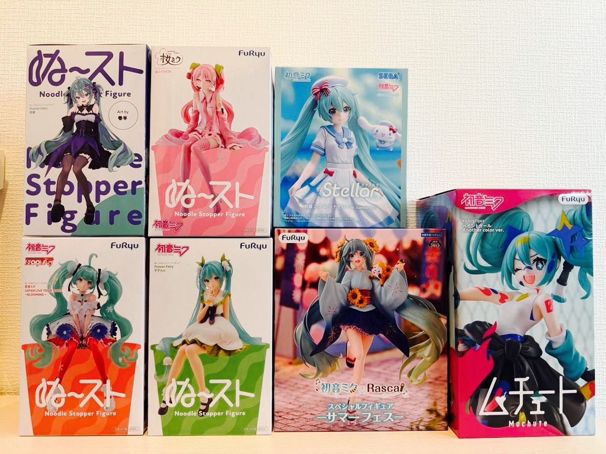 初音未来花样滑冰7件套装集中不卖的止动器樱未来摩洛拉斯卡尔