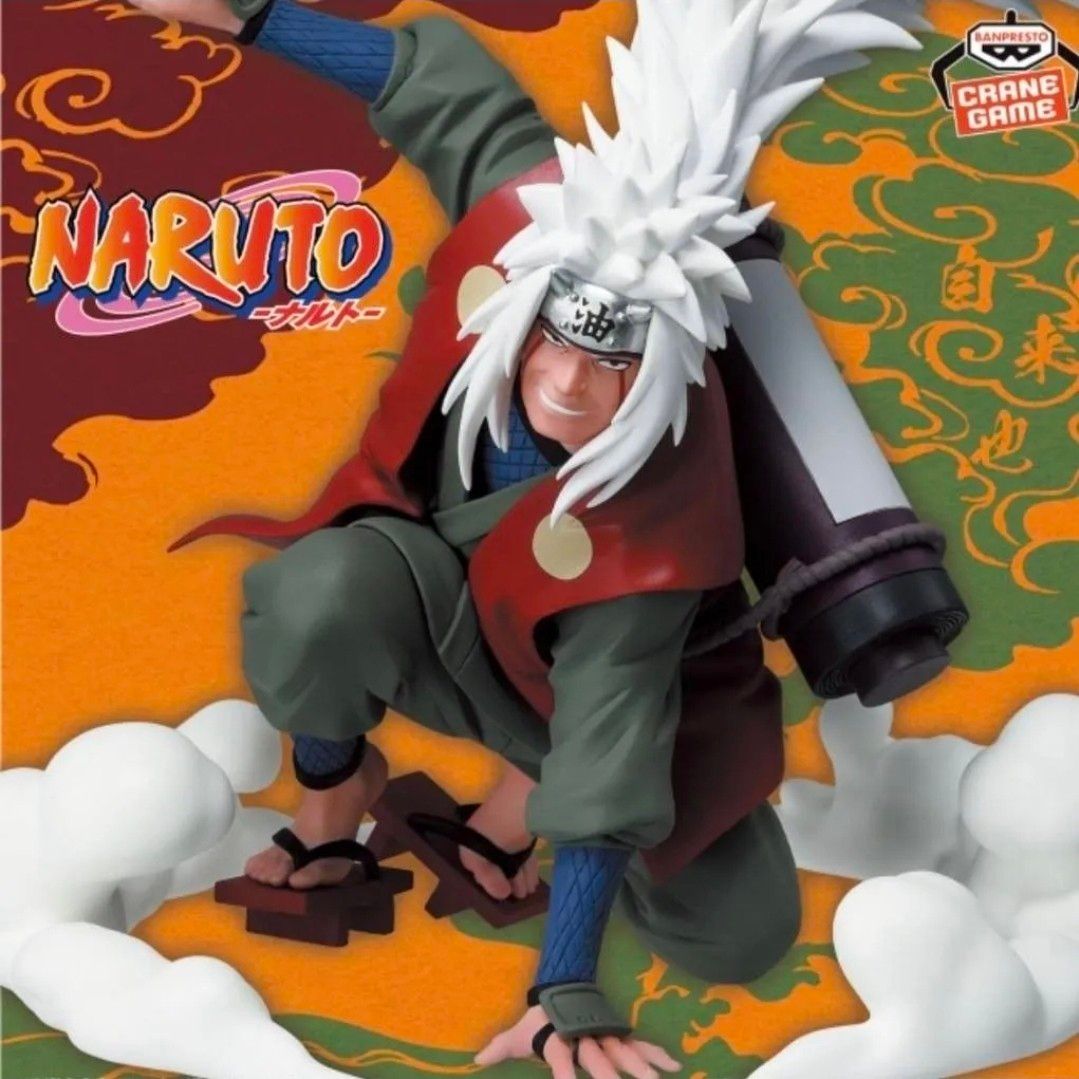 【No Box】NARUTO Naruto Jiraiya Figure Summoning Technique