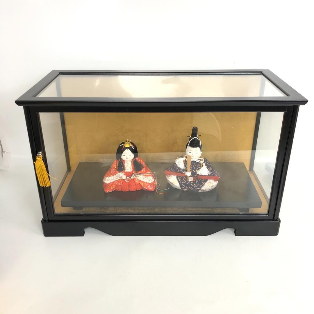 Hina Dolls Wood-Grain Inlay Imperial Style Set Emperor and Empress Hina Decorations Hinamatsuri Peach Festival First Celebration