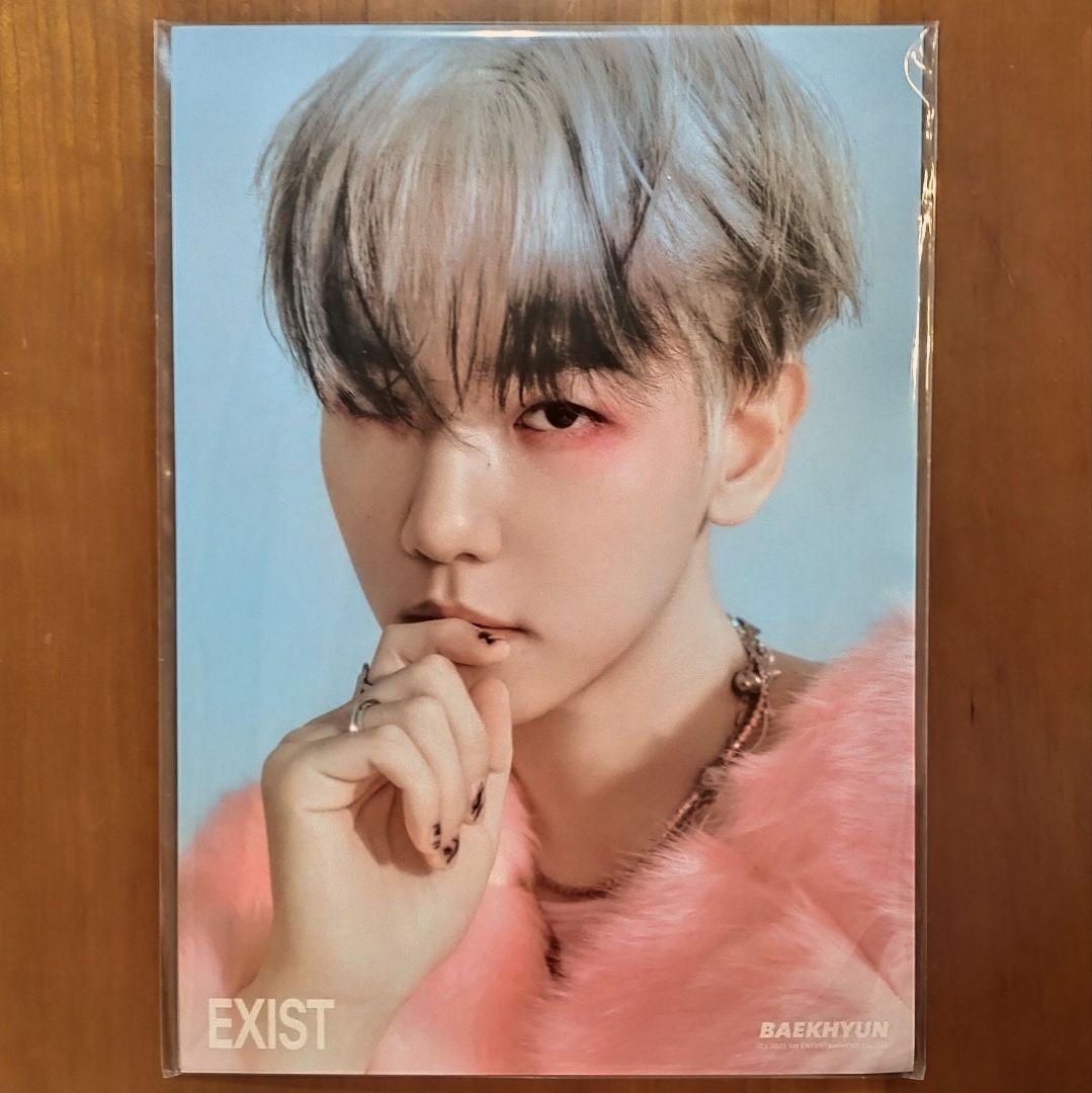 EXO BAEKHYUN EXIST A4 海报