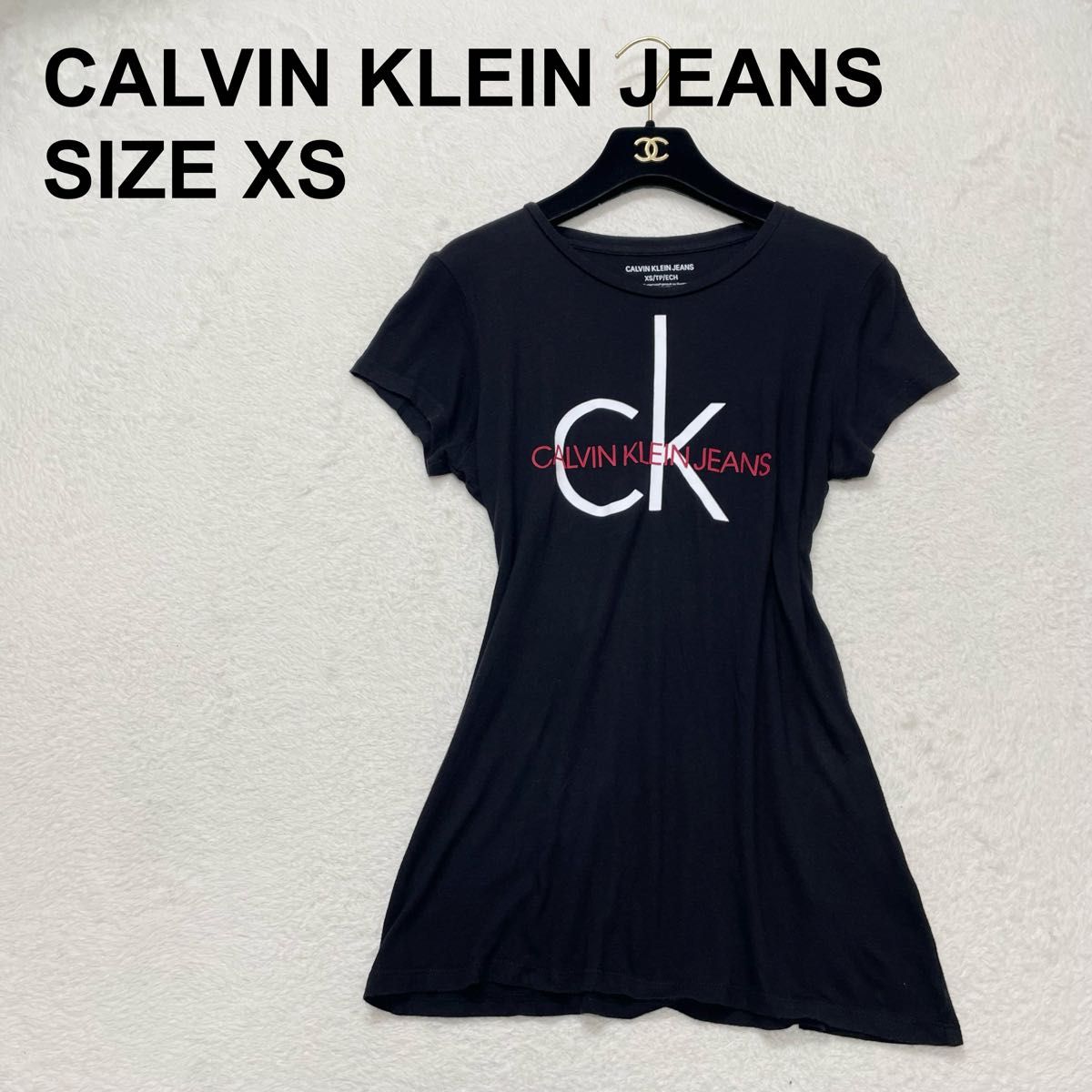 カルバンクライン y2k 海外ガール フェアリーグランジ Tシャツ(1830)