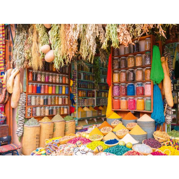 Jigsaw Puzzle 500 Pieces Morocco Vibrant Spices and Herbs RAV-018162