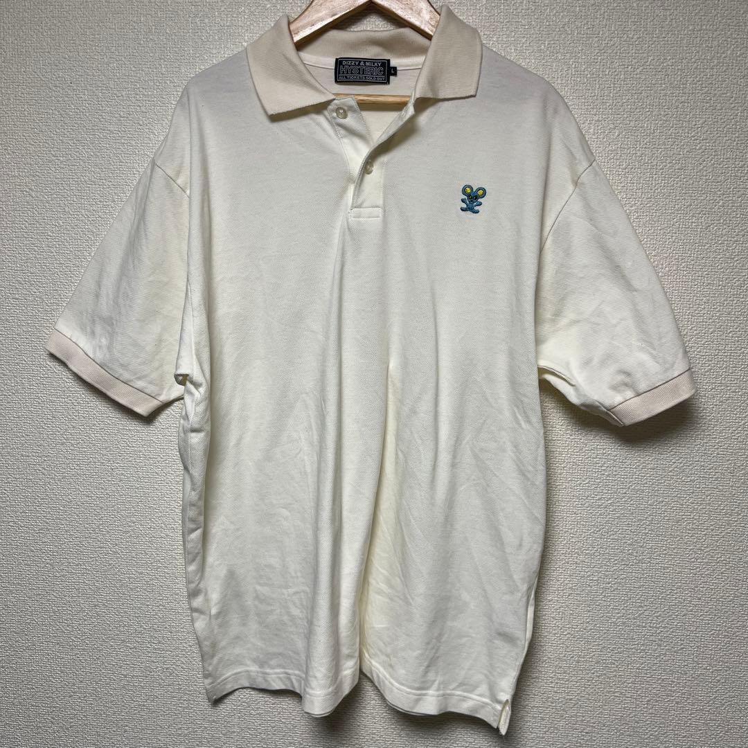 HYSTERIC GLAMOUR Polo衫 白色 L