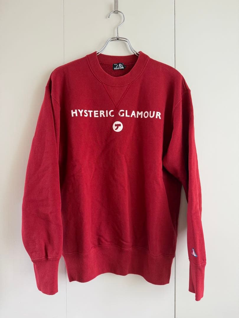 HYSTERIC GLAMOUR 克鲁斯卫衣 红色 M