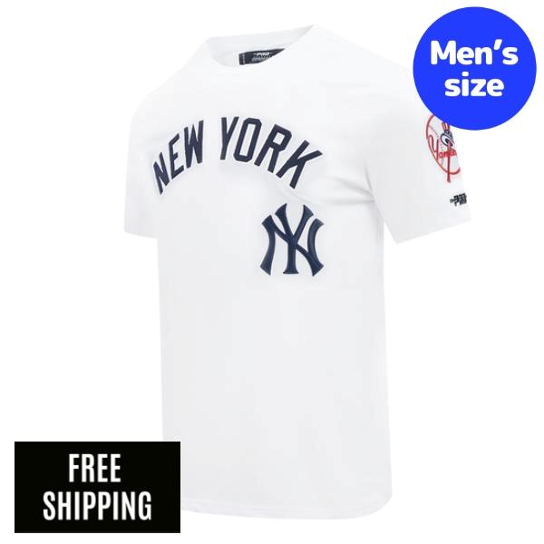 MLB 纽约洋基队 贾奇 男士T恤 专业标准款 Pro Standard 纽约洋基经典雪尼尔男士T恤