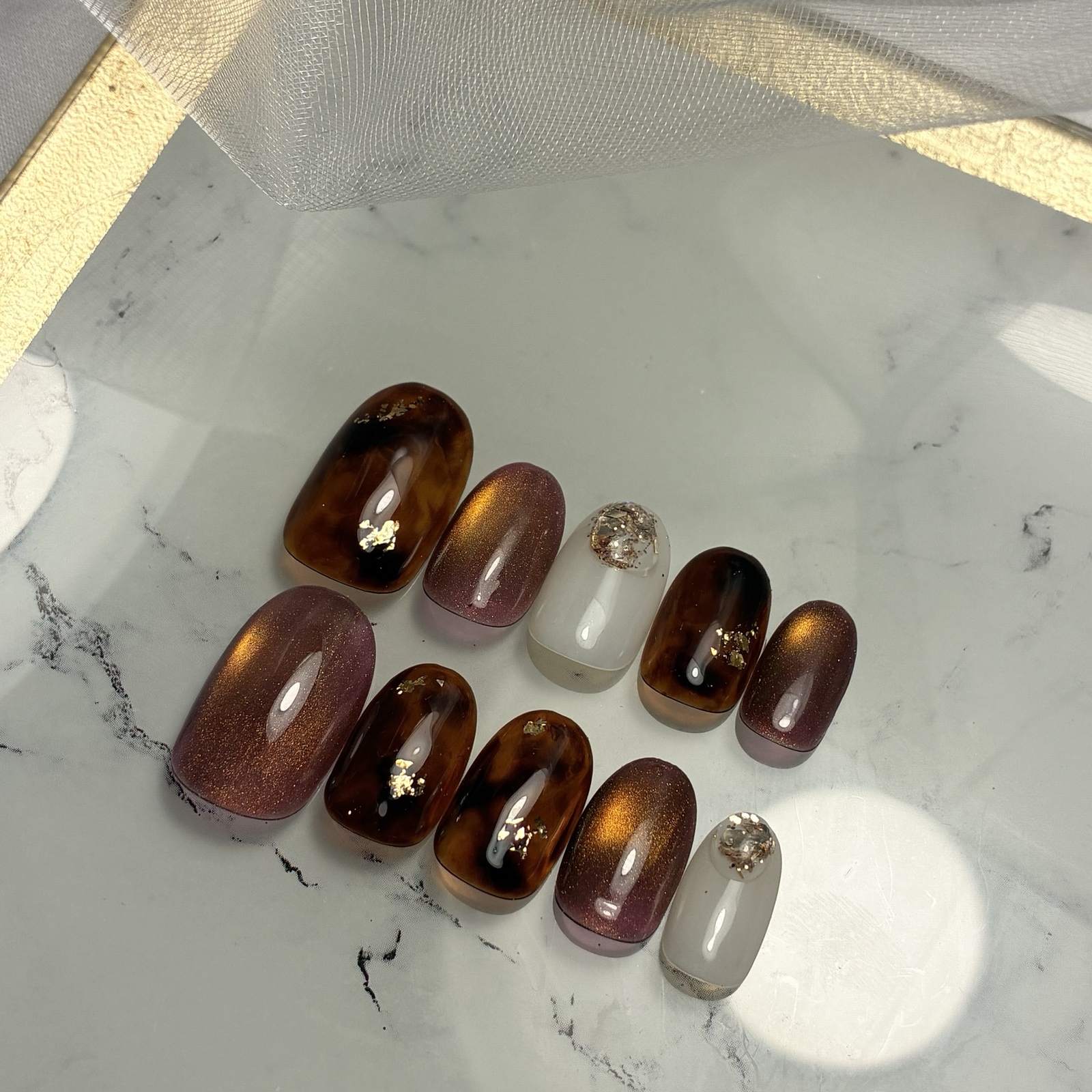 Bakelite Nail Tips