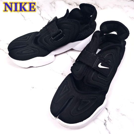★稀有 ☆ 美品★耐克aquarift黑白CW7164-001男士NIKE AQUA RIFT黑色足袋27.5