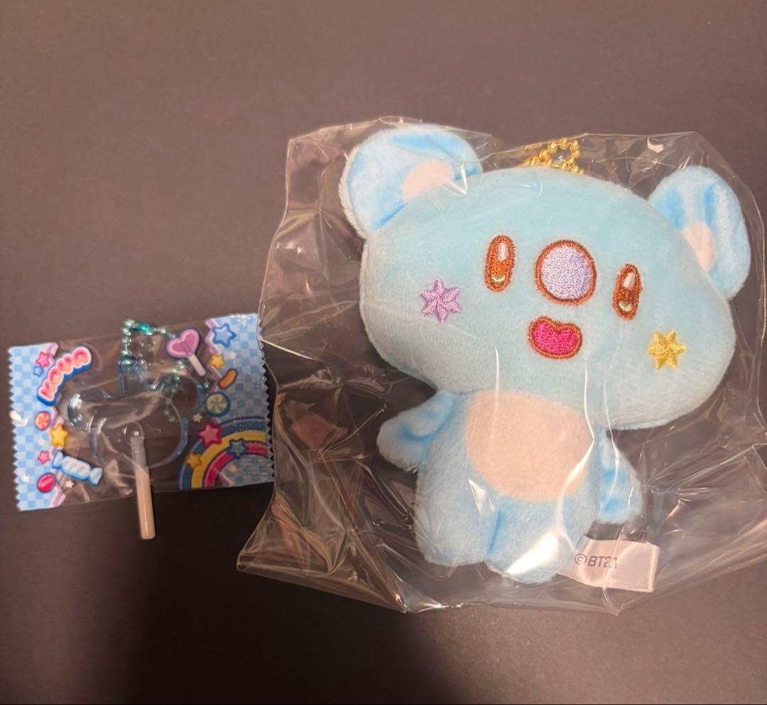 BT21 KOYA毛绒玩具吉祥物钥匙圈