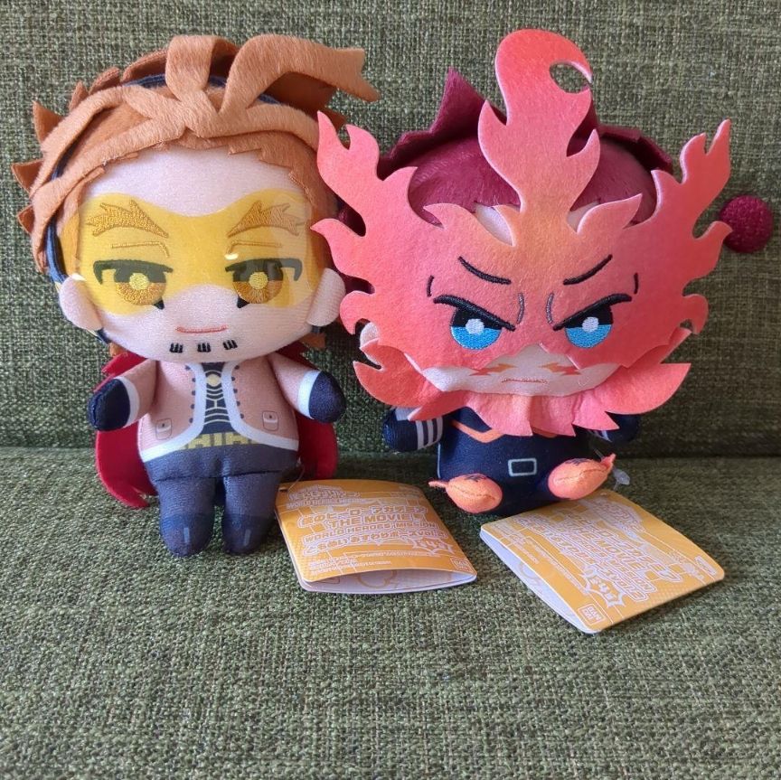 My Hero Academia Endeavour Hawks Plush 2 Pieces Set