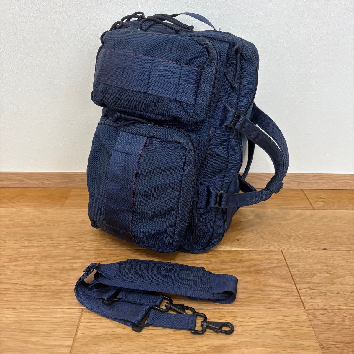 BRIEFING BEAMS別注 ネオトリニティライナー 3way ネイビー
