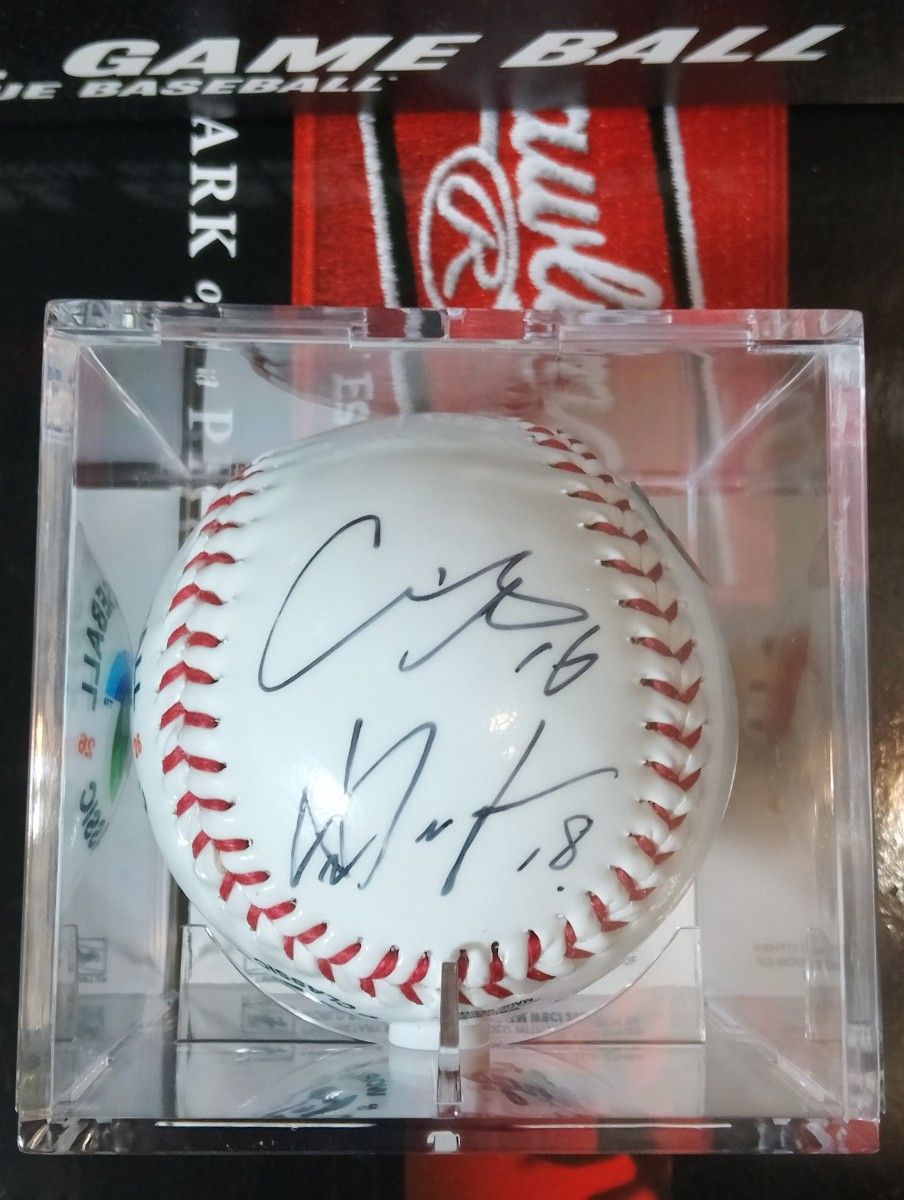 WBC 2026 レプリカボール　大谷翔平選手 山本由伸選手 直筆サインボール　ケース付き
