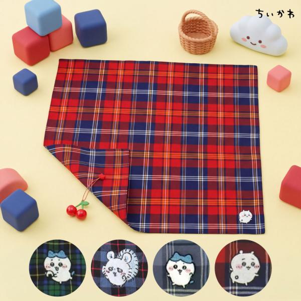 千早川 手帕 毛巾手帕 先染色 格纹手帕 角色周边 千早川周边商品 斑纹 蝙蝠 100%棉 コ