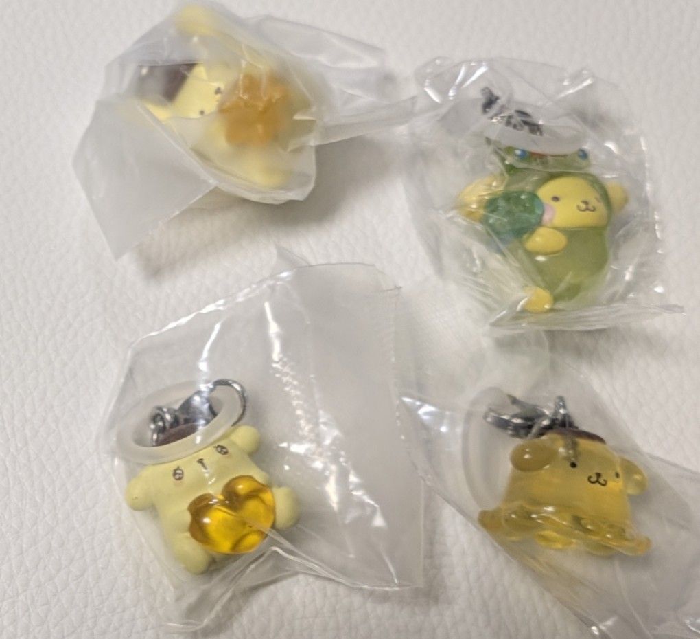 波姆波姆布丁眼部饰品4个套装三丽鸥
