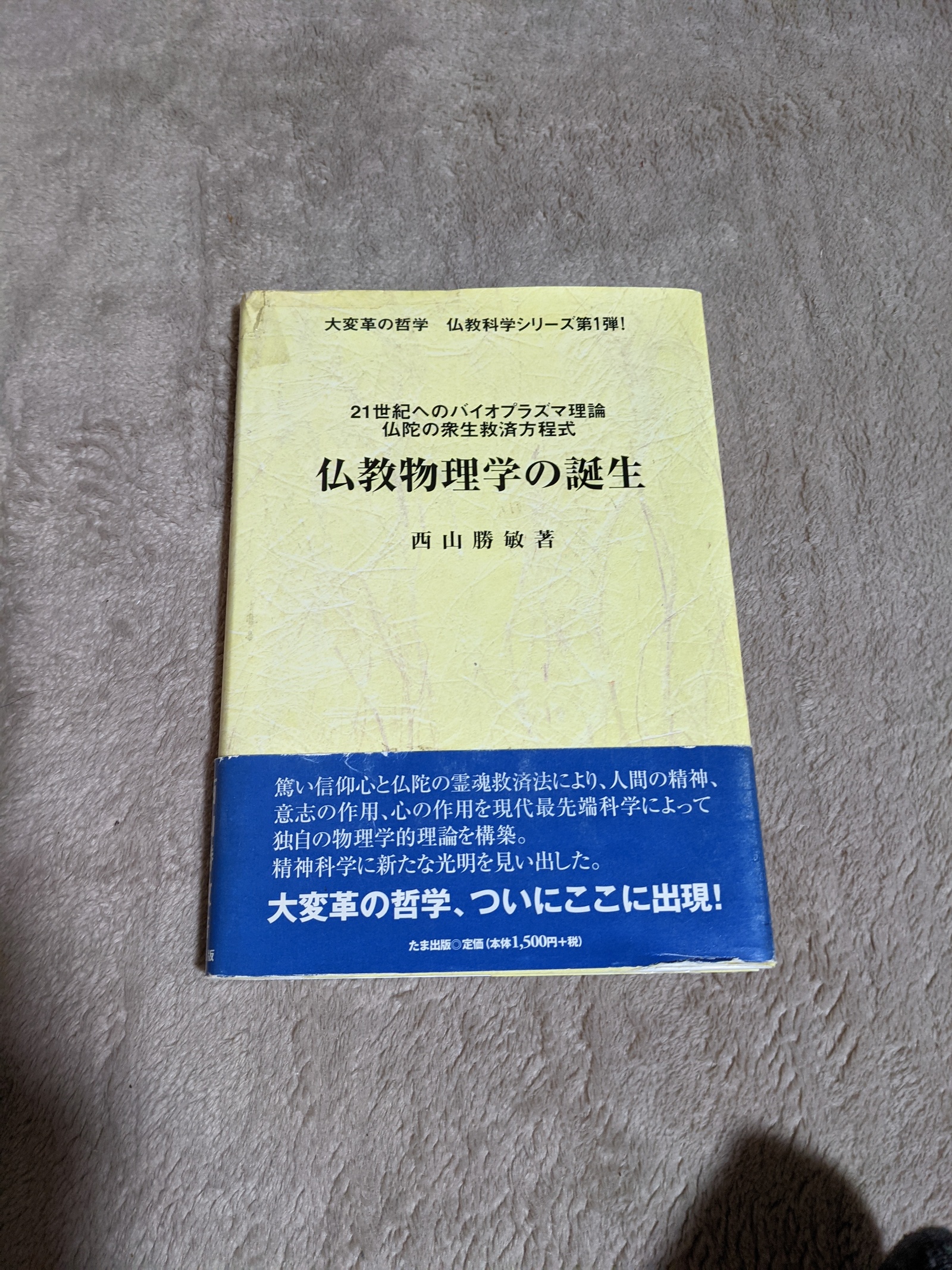 高丽大藏经制版全18卷（图2）保存完好纪念拍卖超特异价格 西山胜敏著《佛教物理学的诞生》たま出版（图1）附竞拍赠品 公开信息
