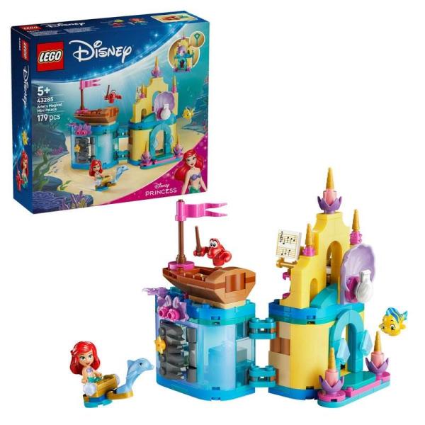 [Online Exclusive Price] LEGO Disney Princess Ariel’s Magical Mini Palace 43285 Toy, Birthday Gift, Building Blocks, Ages 5+