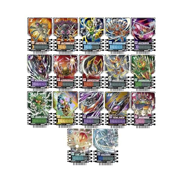 仮面ライダーガッチャード ライドケミートレカ PHASE:01 R レア 6種類 + PHASE:02 R レア 5種類 + PHASE:03 R レア 6種類 セット