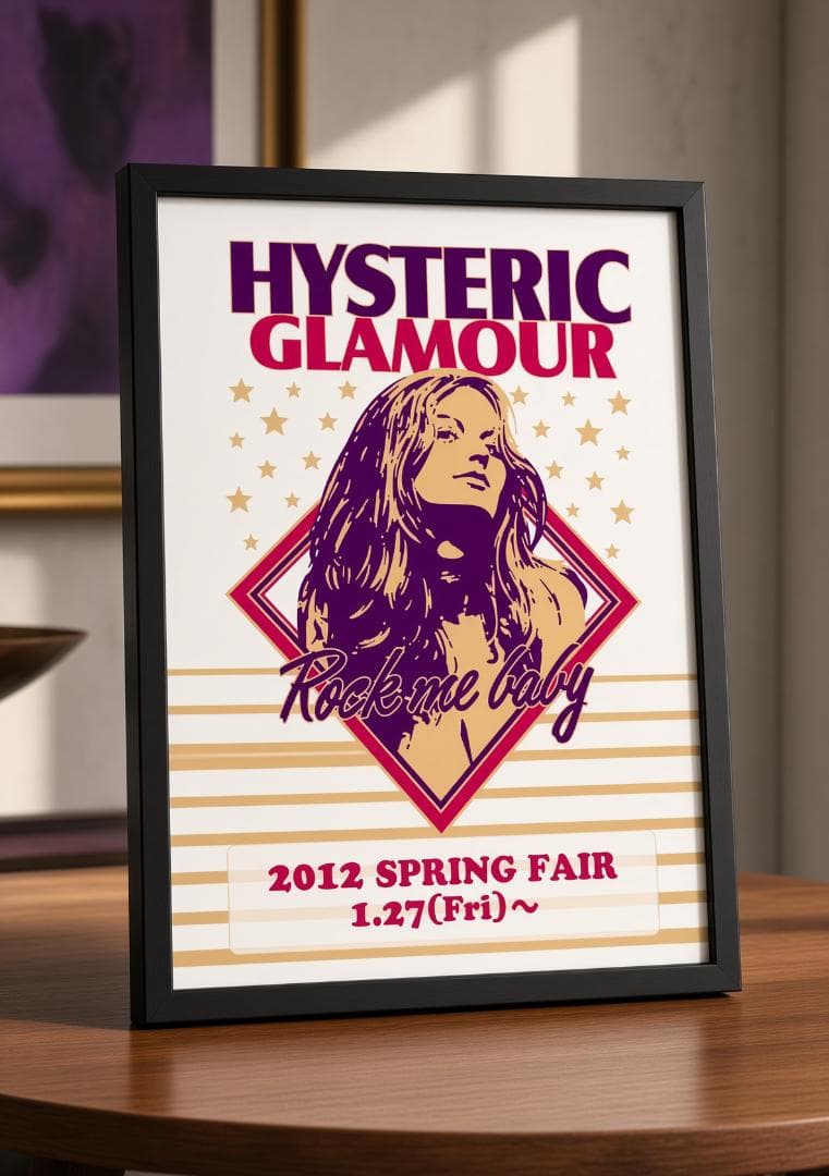 HYSTERIC GLAMOUR海报额装品歇斯底里魅力