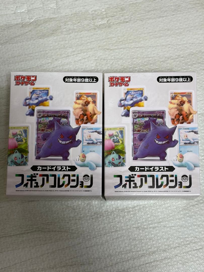 Pokémon Card Game Card Illustration Figure Collection 2-Pack